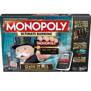 New Hasbro Monopoly Ultimate Banking Game